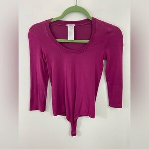 Wolford Pink Bodysuit XS